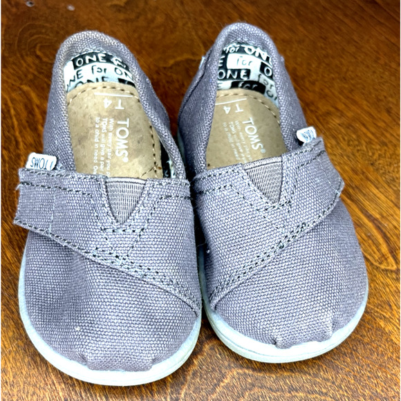 Tom's Ash Gray infant 4 - Picture 3 of 6